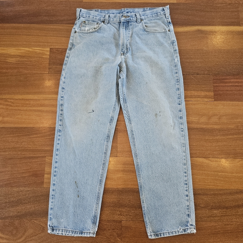 Carhartt Light Blue Relaxed Fit Men’s Jeans